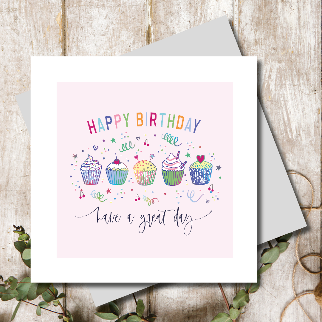 Confetti Celebration Birthday Cupcakes