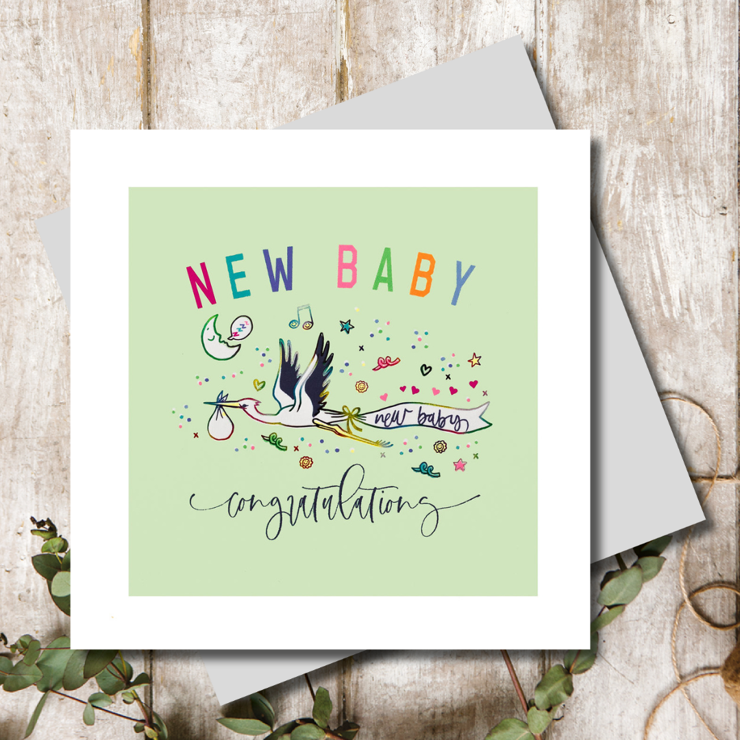 Confetti Celebration New Baby