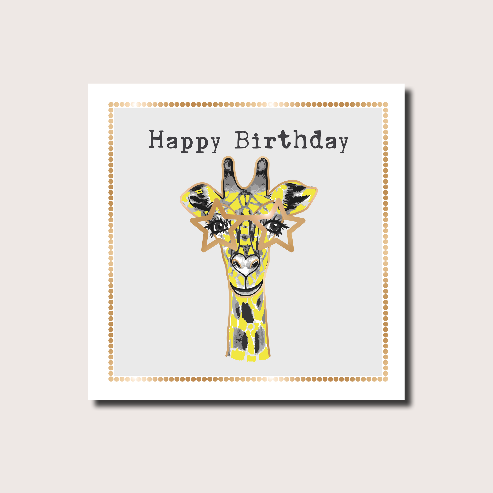 Lucy Birthday Giraffe