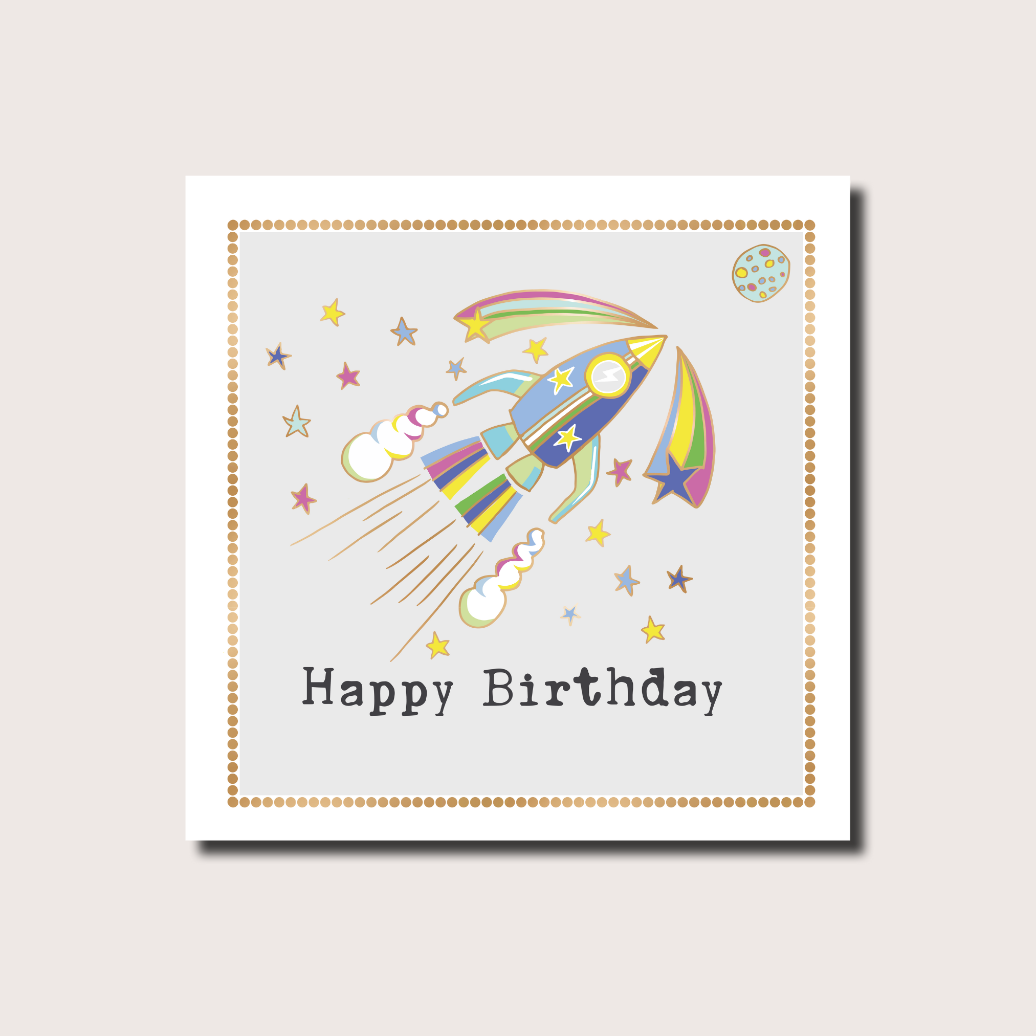 Lucy Birthday Rocket