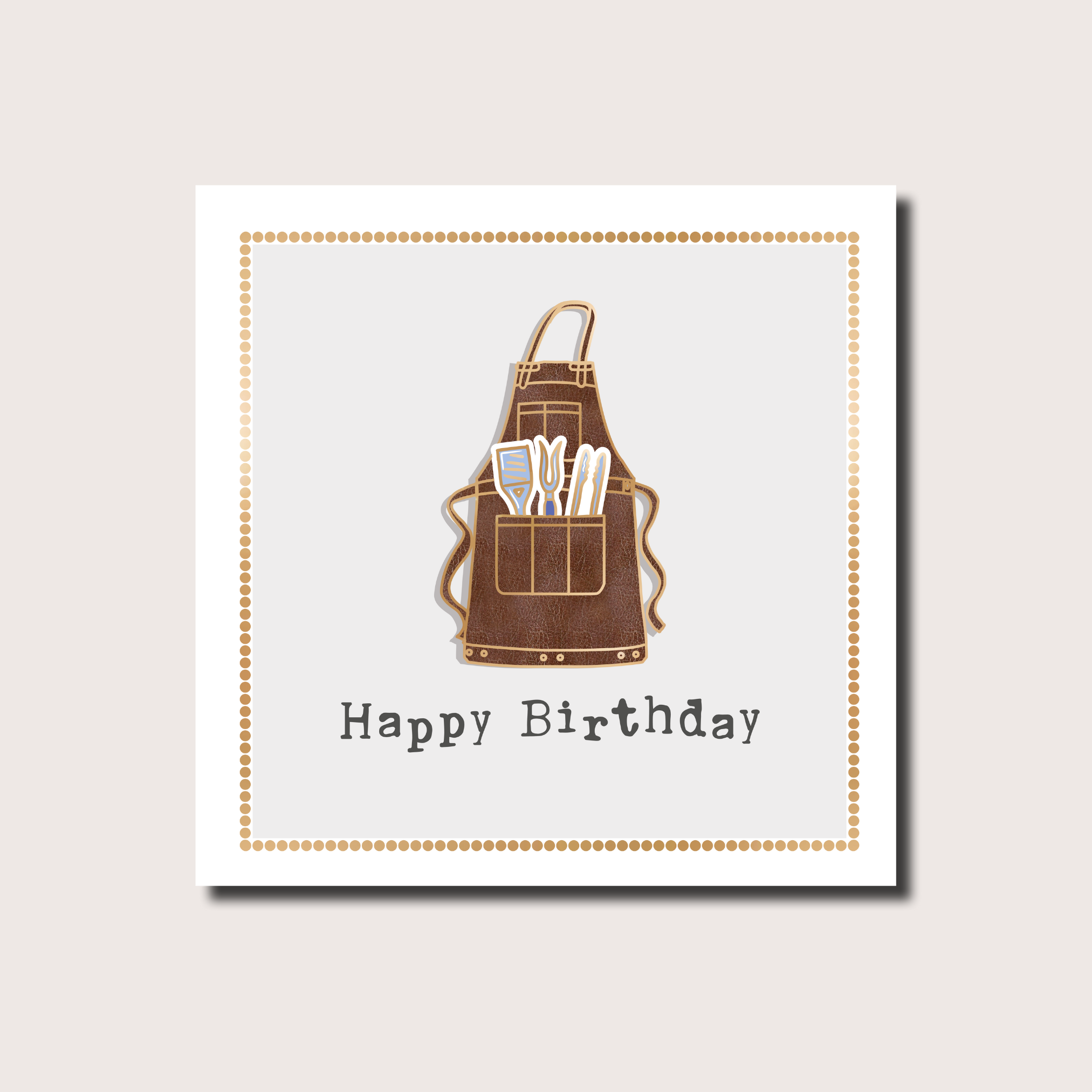 Lucy Birthday BBQ Apron