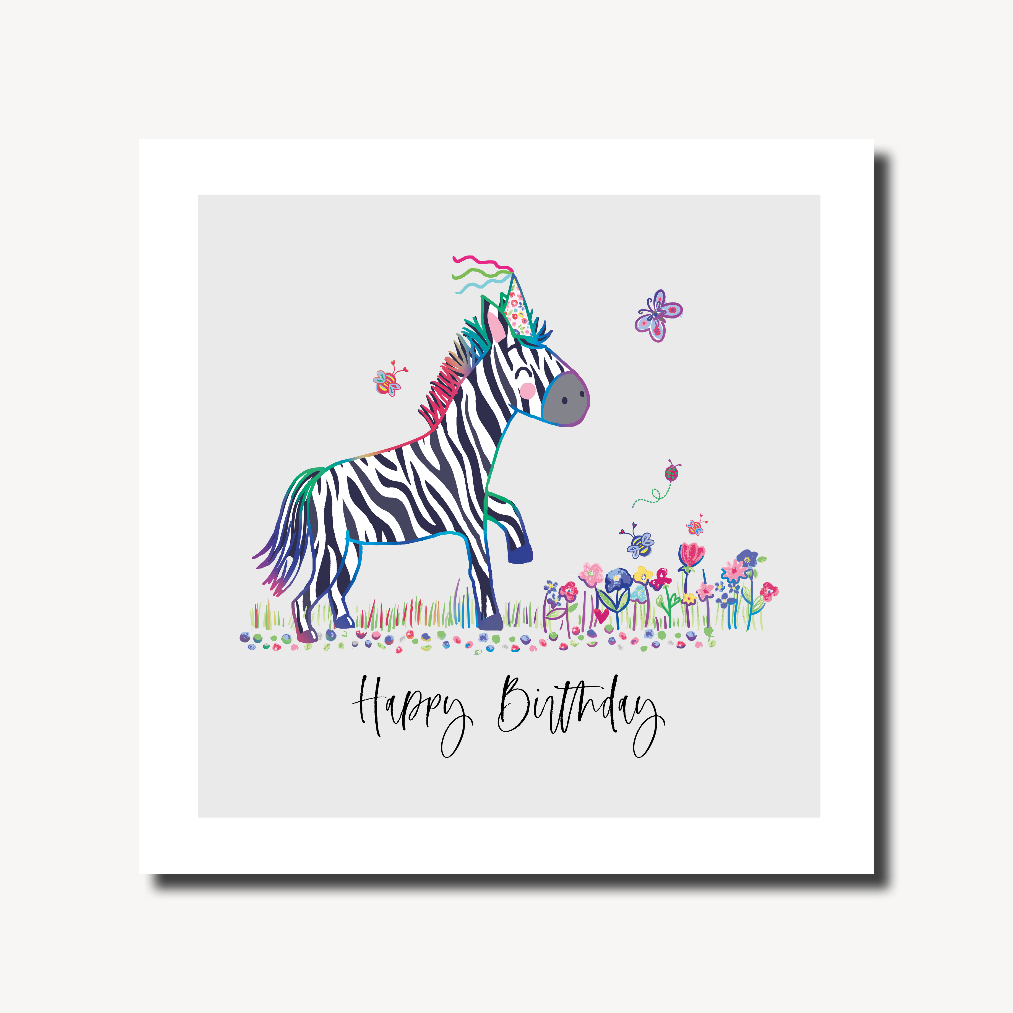 Pretty Lilly Zebra Birthday Vibes