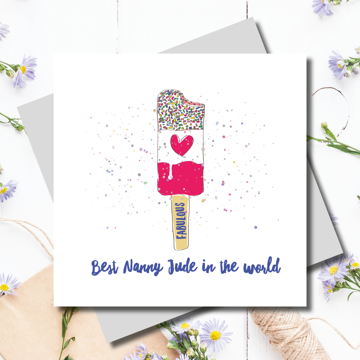 Fab Best Mum Rainbow