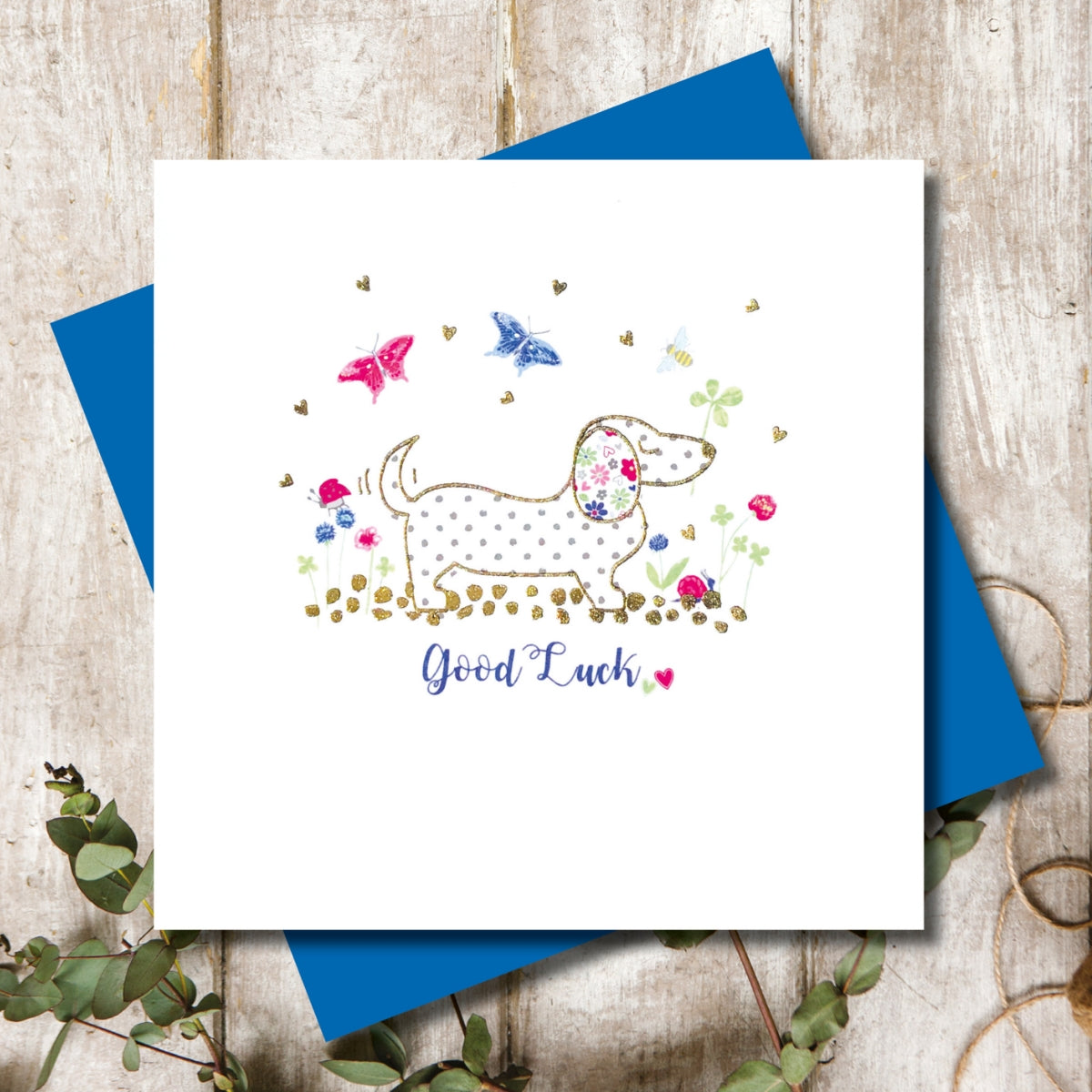 Dachshund Good Luck Greeting Card