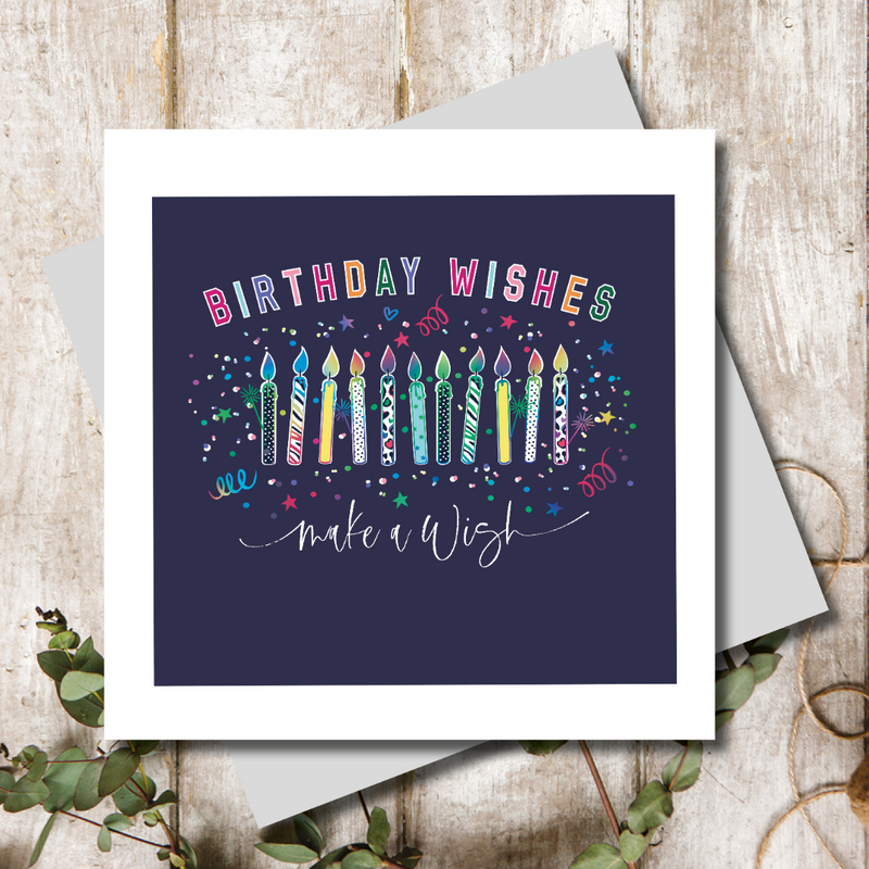 Confetti Celebration Birthday Candles