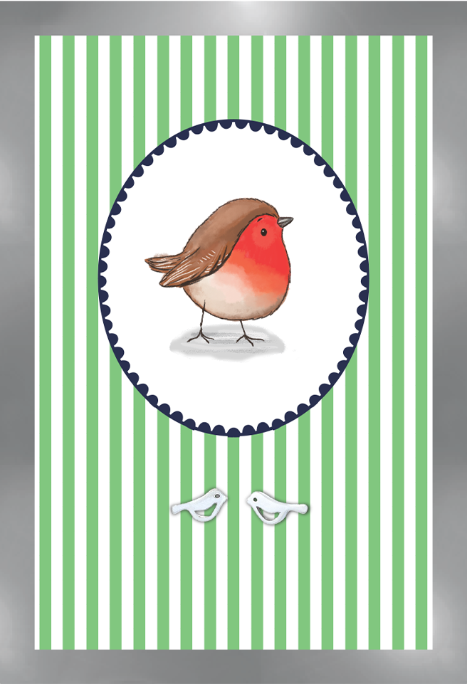 Little Pretties Bird Earring Card - Friendship Greeting Card