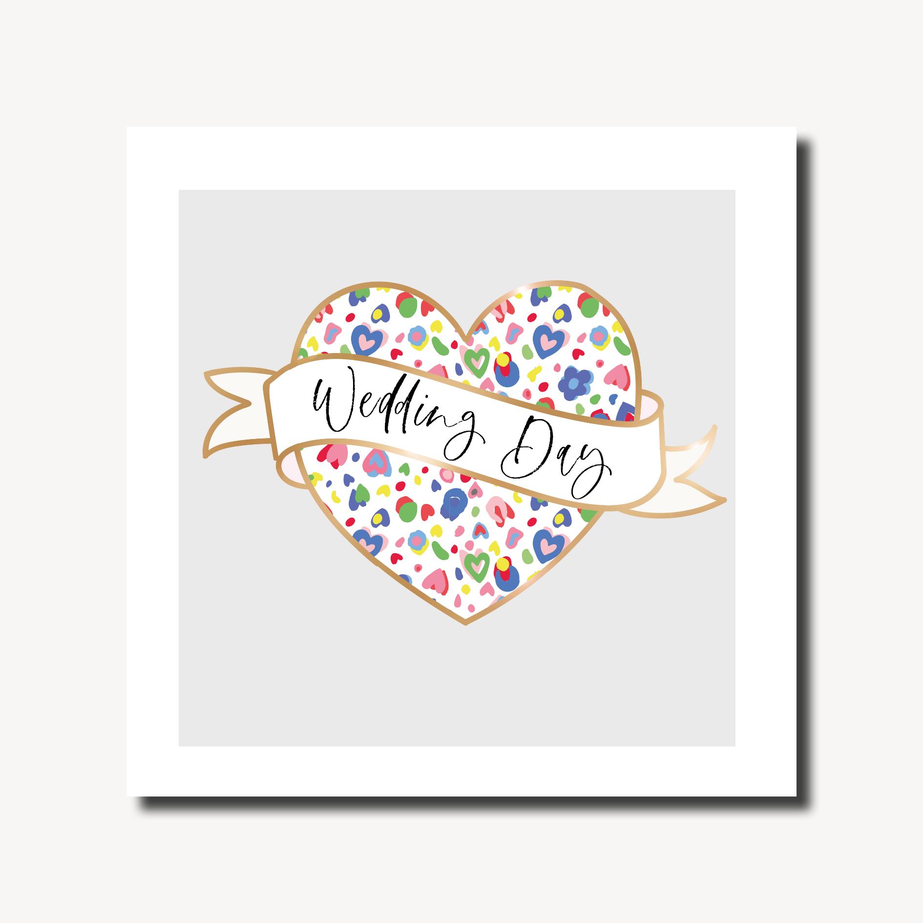 Pretty Lilly Wedding Heart