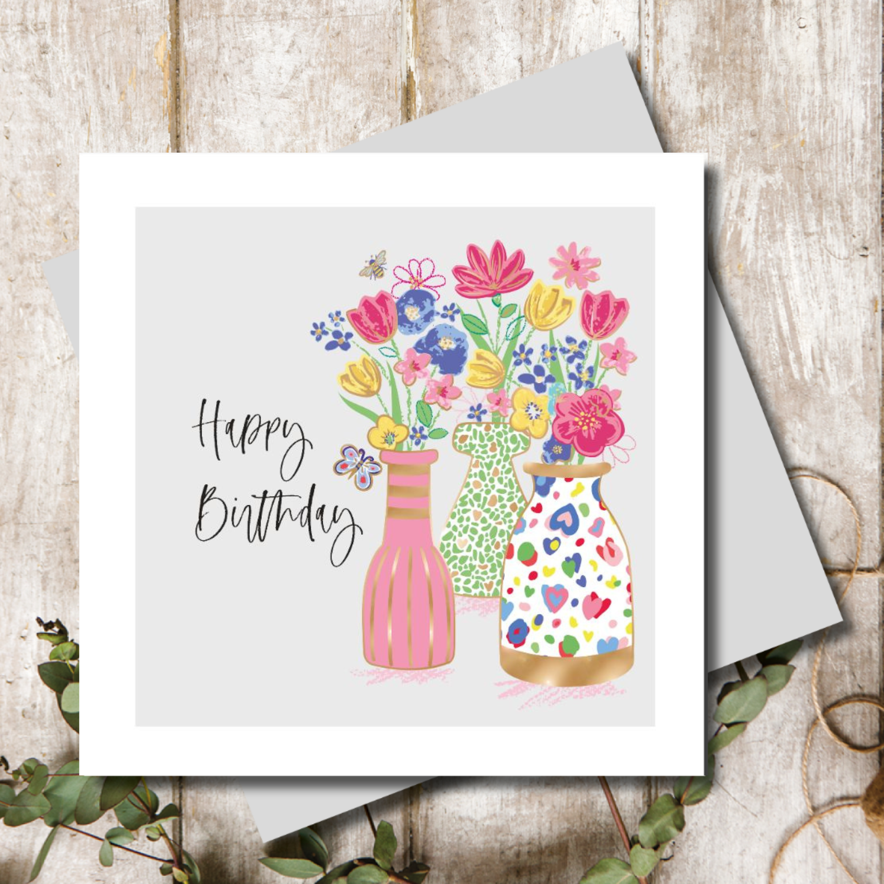 Pretty Lilly Birthday Vase