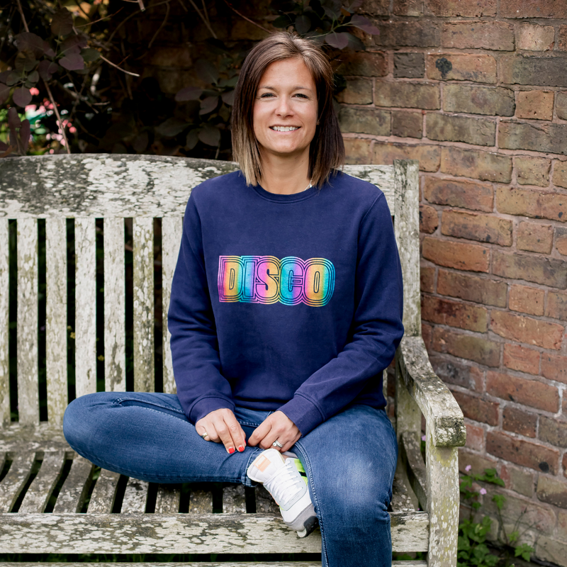 Navy Disco Jumper