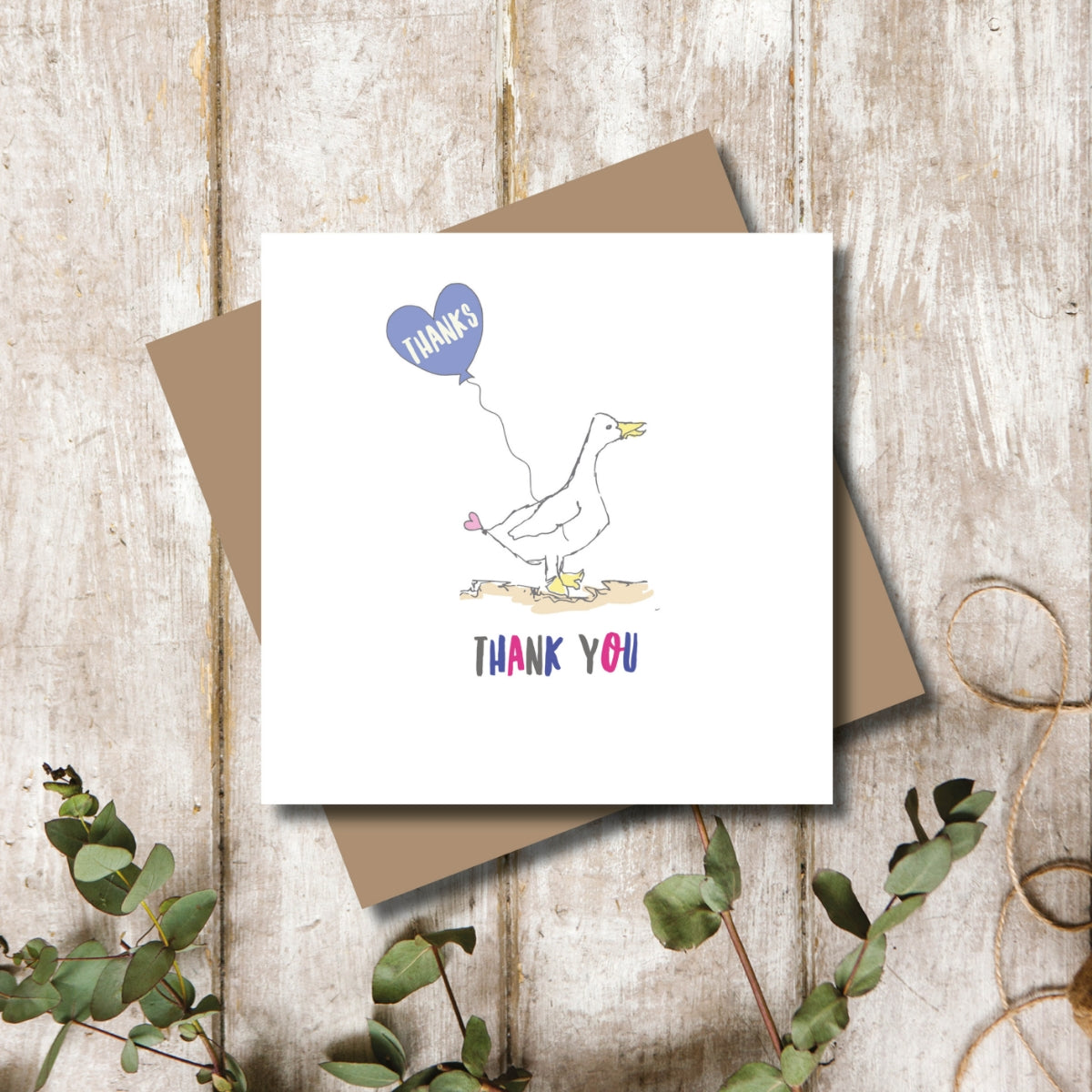 Quacking Thanks Greeting Card