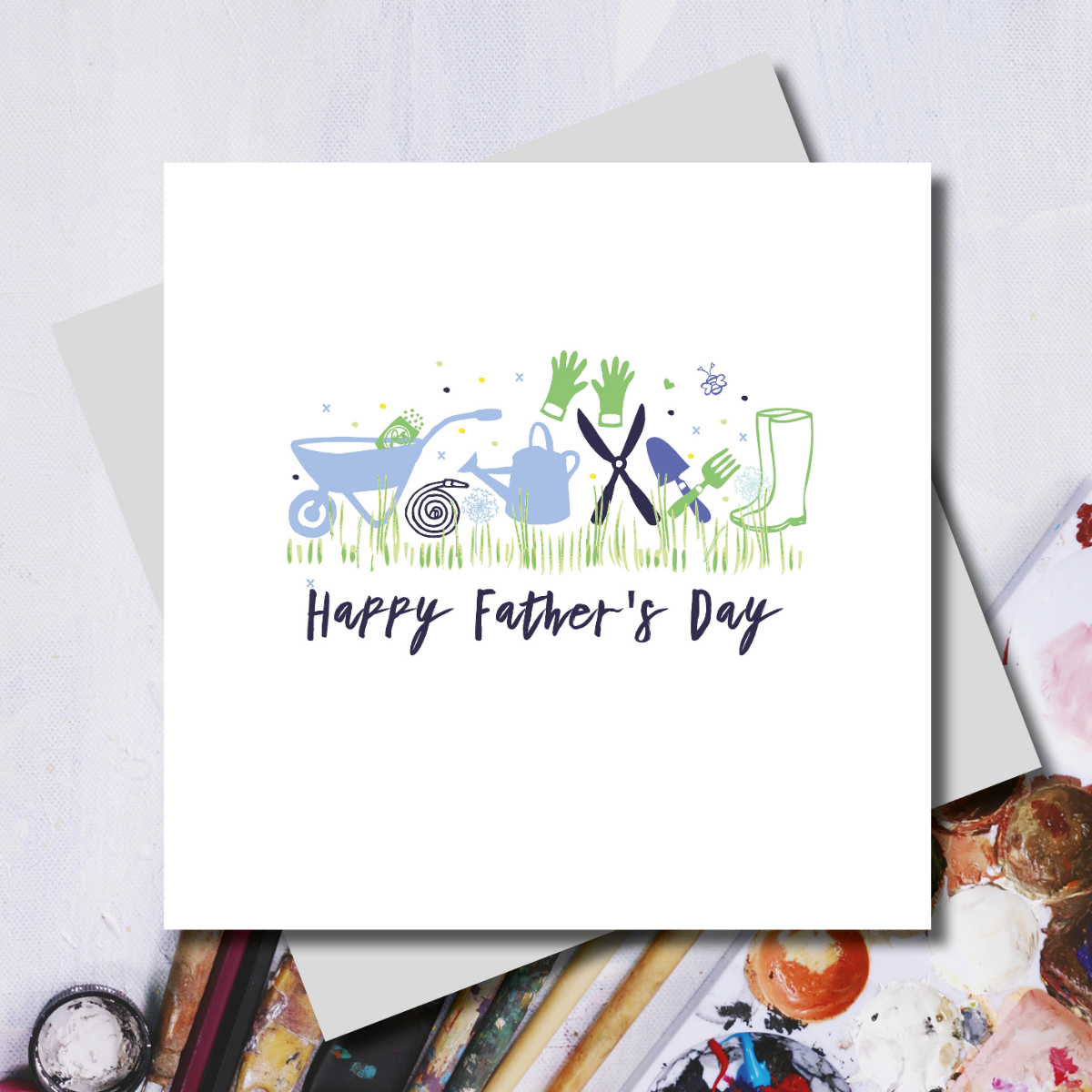 Dad's Father's Day Gardening Kit Greeting Card