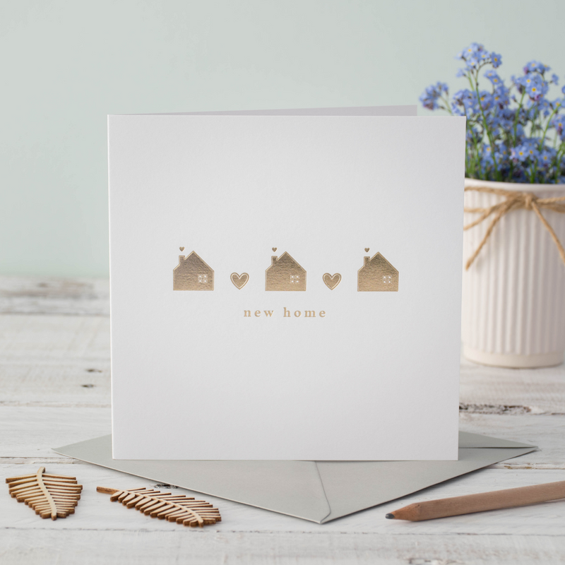 New Home Foiled Greeting Card