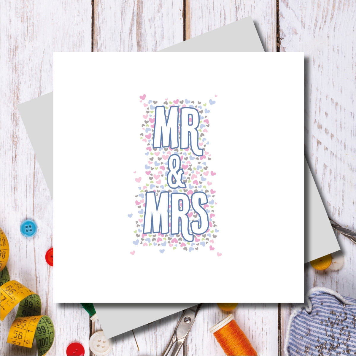 Bowden Mr and Mrs Wedding Greeting Card