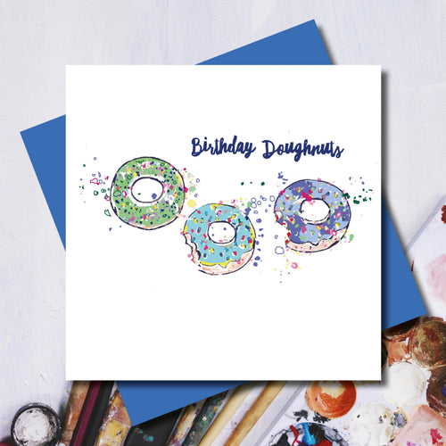 Birthday Doughnut Greeting Card