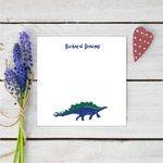 Personalised Roarsome Dinosaur Stationery Set