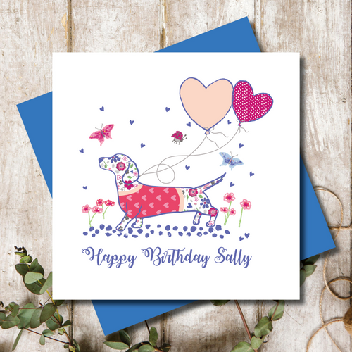 Personalised Love Is All You Need Happy Anniversary Greeting Card