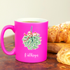 Festive Mistletoe Kisses Personalised Mug