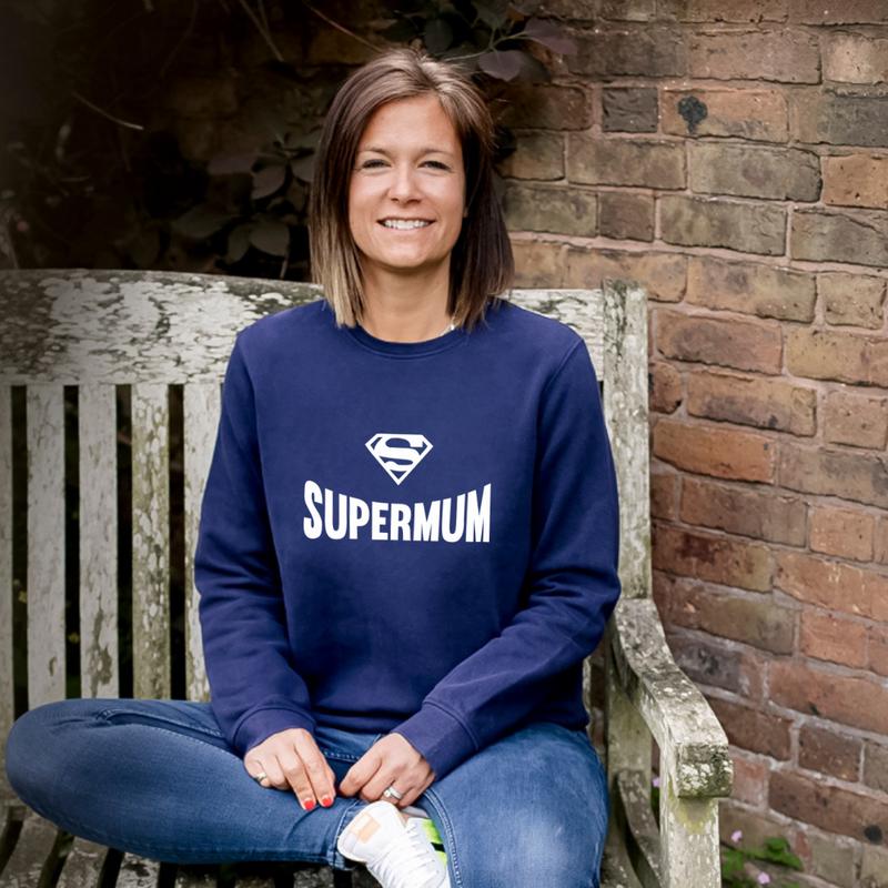 SuperMum Loungewear Navy Jumper 
